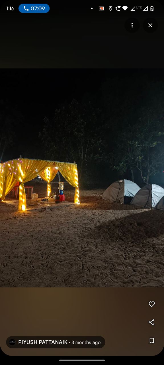 Puri Konark Marine Drive Camping
